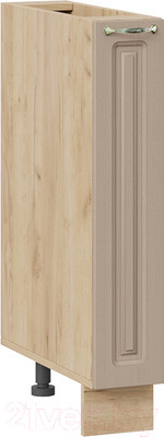 Шкаф карго ТриЯ Бьянка 1Н15К (дуб крафт золотой/дуб кофе)