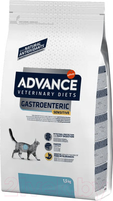 Сухой корм для кошек Advance VetDiet Gastroenteric индейка (1.5кг)
