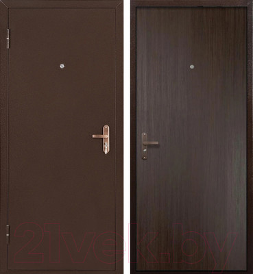 Входная дверь Промет Спец Pro BMD венге/антик медь (86x206, левая)