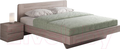 Каркас кровати Drewood Пиастр 90x200 / ПИ.001.300.000.00 (белый хлопок)