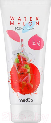 Пенка для умывания Med B Watermelon Soda Foam с экстрактом арбуза (100мл)