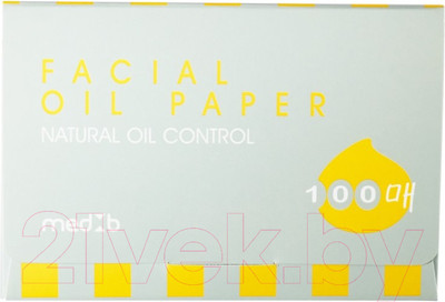 Матирующие салфетки для лица Med B Facical Oil Papper (100шт)