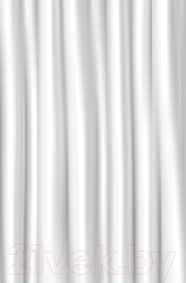 Шторка-занавеска для ванны V-line Mirage 180x180 (белый)