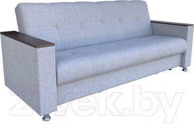 Диван Анмикс Палермо-3 (рогожка светло-серый)