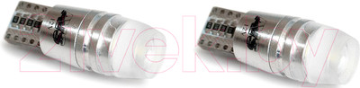 Комплект автомобильных ламп AVS C026 T10 / A78440S (2шт, белый)