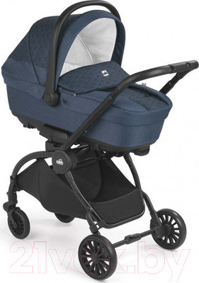 Детская универсальная коляска Cam Vogue 3 в 1 / ART915-T892 (синий)