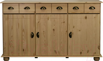 Тумба Dipriz 3 дверки 3 ящика Д.1281.2 (лак)