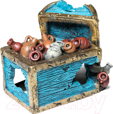 Декорация для аквариума Laguna Сундук с кувшинами / 74004229