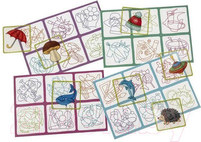 Развивающая игра Айрис-пресс Пластиковое лото для малышей. Путаница / 9785811281312