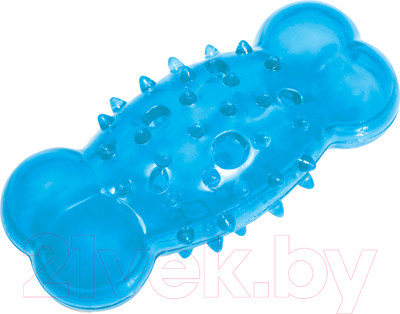 Игрушка для собак Triol Косточка шипованная с отверстиями / 12191182