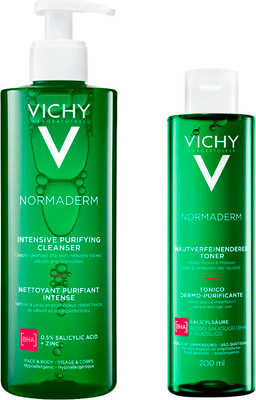 Набор косметики для лица Vichy Normaderm Гель д/умывания 400мл+Лосьон 200мл