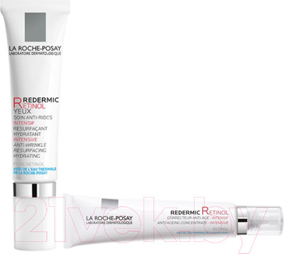 Набор косметики для лица La Roche-Posay Redermic R Крем для лица 30мл+Крем для век 15мл