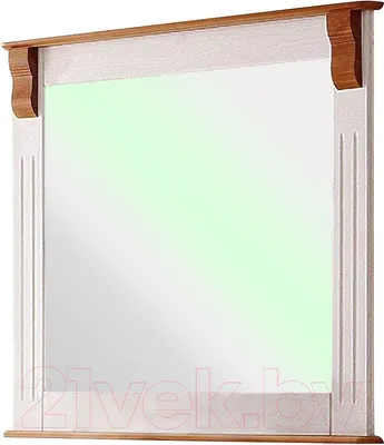 Зеркало Dipriz Adele / Д.7287-5 (белый воск)