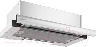 Вытяжка скрытая Elikor Slide 60П-430 (белый/белый)