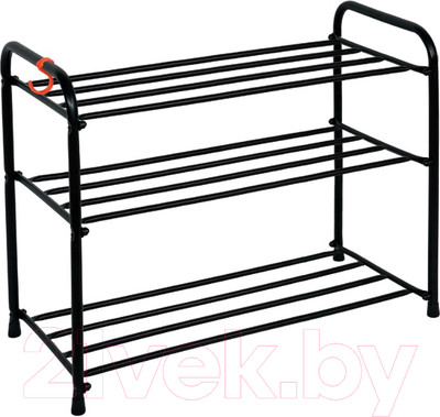 Полка для обуви ЗМИ Альфа 23 / ПДОА 23 (черный)
