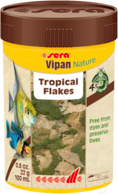 Корм для рыб Sera Vipan Nature 32238 (100мл)