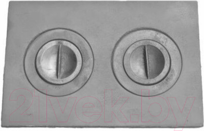 Плита для печи БЛЗ П2-7 с 4-мя конфорками