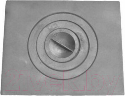 Плита для печи БЛЗ П1-3 с 3-мя конфорками