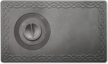 Плита для печи БЛЗ П1-2 с 3-мя конфорками