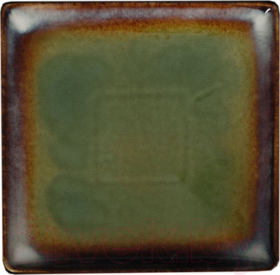 Тарелка столовая обеденная Corone Verde HL497010 / фк0712