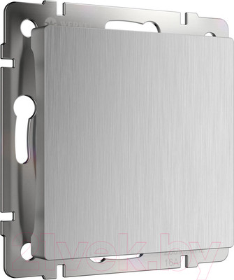 Декоративная заглушка для розетки Werkel W1159209 (серебристый/рифленый)