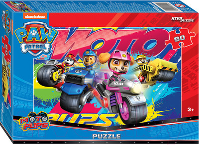 Пазл Step Puzzle Щенячий патруль / 81225 (60эл)