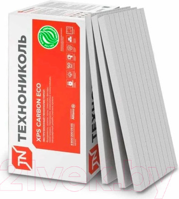 Экструдированный пенополистирол Технониколь FAS/2 S/2 ТВ 1180x580x100 L (2x50)