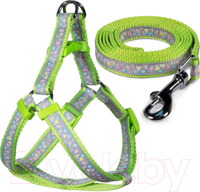 Шлея с поводком Triol Одуванчики-2 S / 31491022