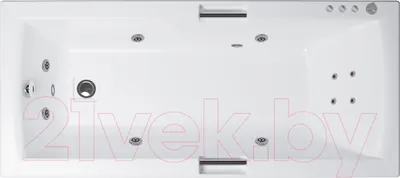 Ванна акриловая Triton Алекса 170x75 Комфорт (с гидромассажем)