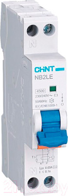 Дифференциальный автомат Chint NB2LE 1P+N 25/30