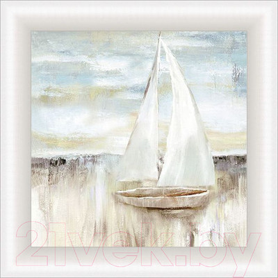Картина Декарт Парусник-2 8Л3446 (в раме)