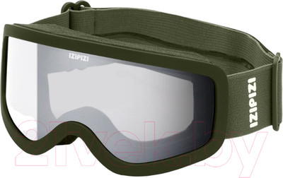 Маска горнолыжная Izipizi Junior SSNOWJC25 Солнцезащитная (хаки зеленый)