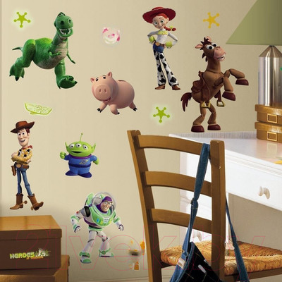 Наклейка на стену RoomMates История игрушек 3 RMK1428SCS