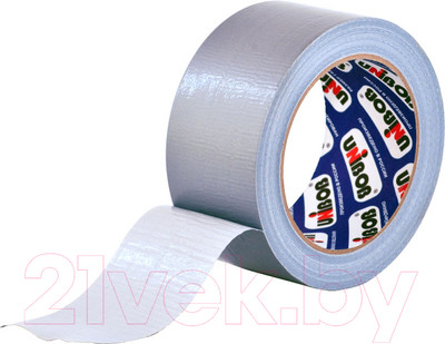 Скотч армированный Unibob 50мм/25м / 44265 (серый)