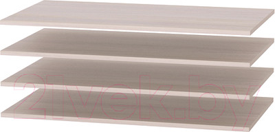 Комплект полок для корпусной мебели Памир Октава в шкаф 2С (анкор светлый)