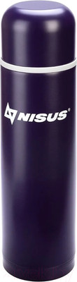 Термос для напитков Nisus N.TM-045-O (1л, темно-фиолетовый)