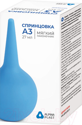 Спринцовка Альпина Пласт Тип А №3 (27мл)