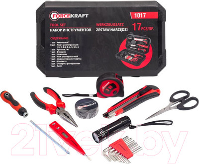 Универсальный набор инструментов ForceKraft FK-1017