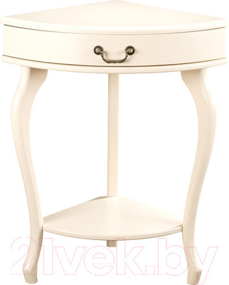 Консольный столик Мебелик Элегант угловой (дуб шампань)