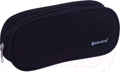 Пенал Brauberg Black / 229271