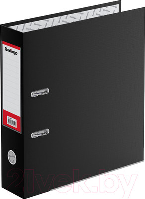 Папка-регистратор Berlingo Hyper / ATb_80510 (черный)