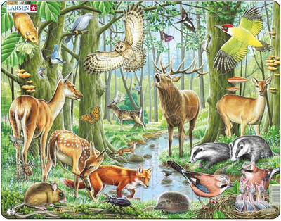 Пазл LARSEN Европейский лес FH17