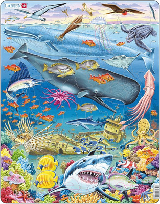 Пазл LARSEN Киты FH20