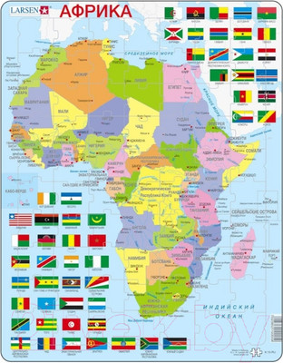 Пазл LARSEN Африка K13 (русский)