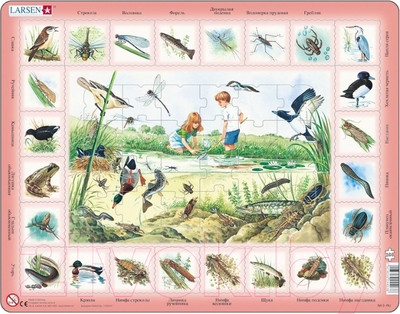 Пазл LARSEN Пруд NA3 (русский)