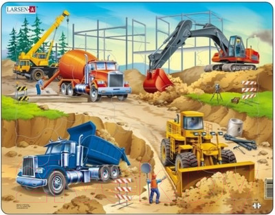 Пазл LARSEN Стройка US1