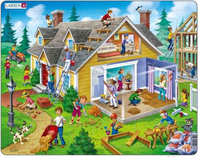 Пазл LARSEN Дом US18