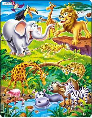 Пазл LARSEN Животные сафари US16