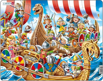 Пазл LARSEN Викинги US41