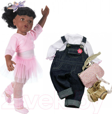 Кукла с аксессуарами Gotz Ханна Балерина афро-американка / 1159850 (50см)